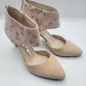 LS Revolution Leppard print upper partial suede size 6M